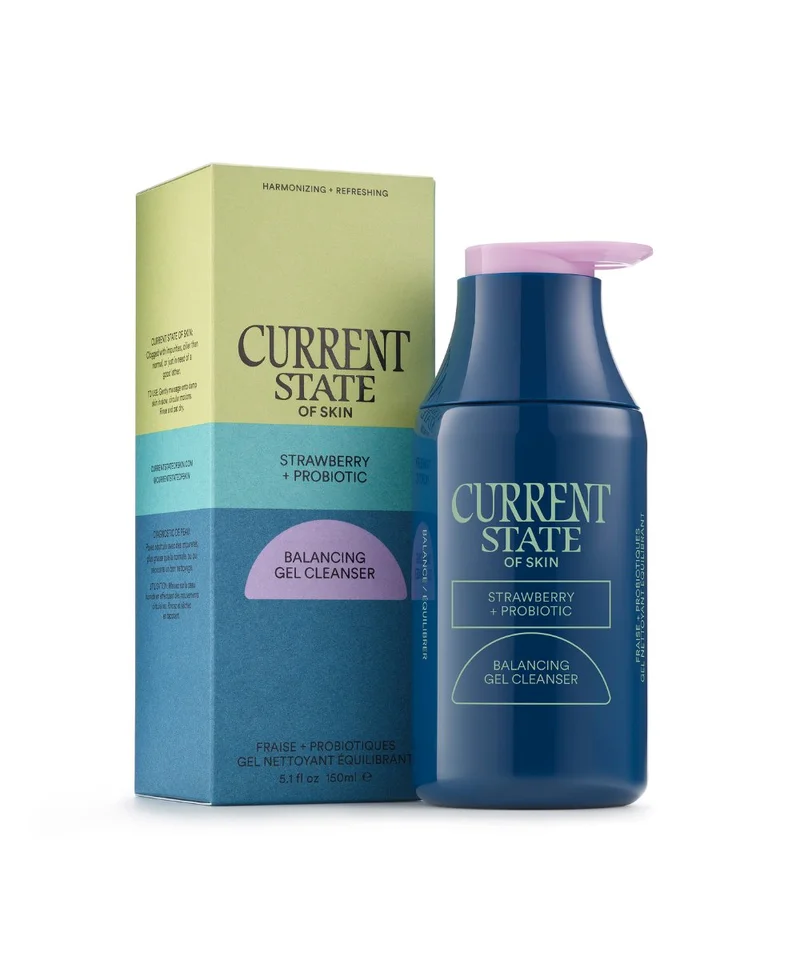 Current State  Strawberry + Probiotic Balancing Gel Cleanser  | Best Price UAE